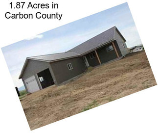 1.87 Acres in Carbon County