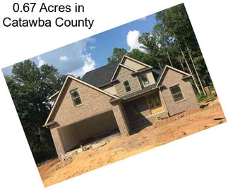 0.67 Acres in Catawba County