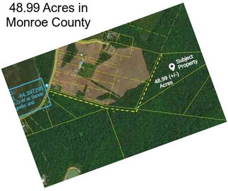 48.99 Acres in Monroe County