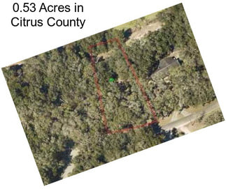 0.53 Acres in Citrus County