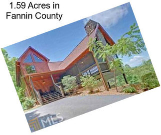 1.59 Acres in Fannin County