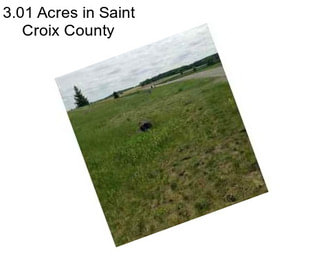 3.01 Acres in Saint Croix County