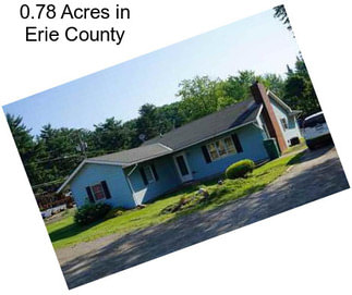 0.78 Acres in Erie County