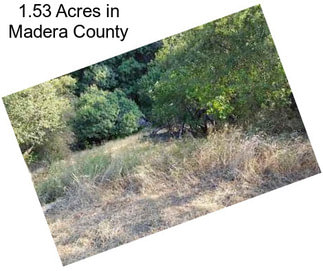 1.53 Acres in Madera County