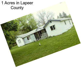 1 Acres in Lapeer County