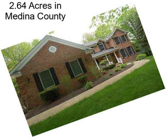 2.64 Acres in Medina County