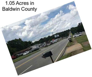 1.05 Acres in Baldwin County