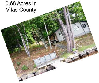 0.68 Acres in Vilas County
