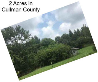 2 Acres in Cullman County