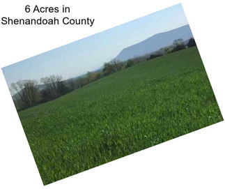 6 Acres in Shenandoah County