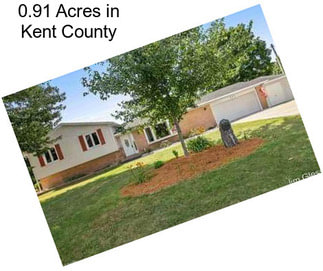 0.91 Acres in Kent County