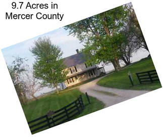 9.7 Acres in Mercer County