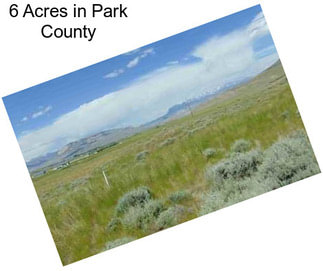 6 Acres in Park County