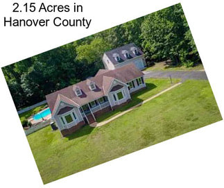 2.15 Acres in Hanover County