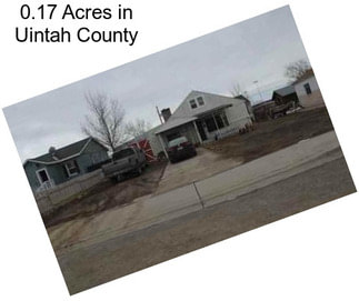 0.17 Acres in Uintah County