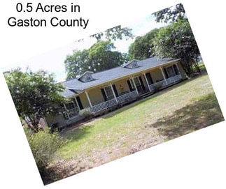 0.5 Acres in Gaston County