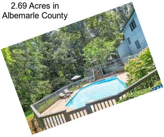 2.69 Acres in Albemarle County