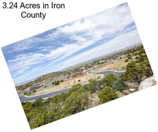 3.24 Acres in Iron County