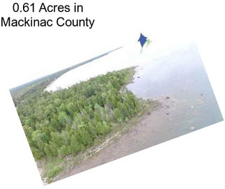 0.61 Acres in Mackinac County