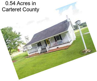 0.54 Acres in Carteret County