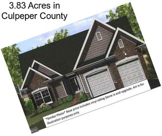 3.83 Acres in Culpeper County