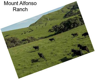 Mount Alfonso Ranch