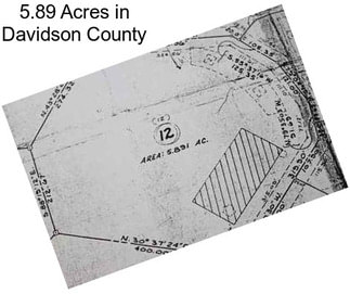 5.89 Acres in Davidson County