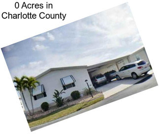 0 Acres in Charlotte County