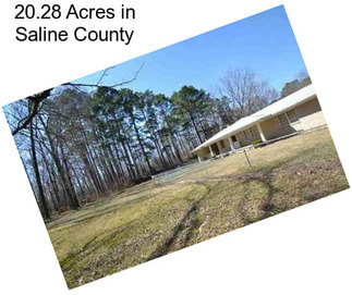 20.28 Acres in Saline County