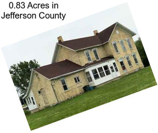 0.83 Acres in Jefferson County