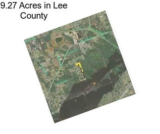 9.27 Acres in Lee County