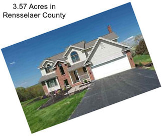 3.57 Acres in Rensselaer County