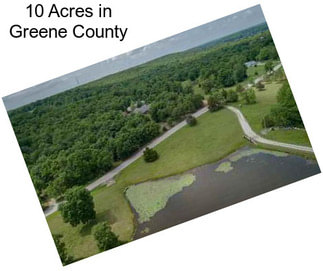 10 Acres in Greene County