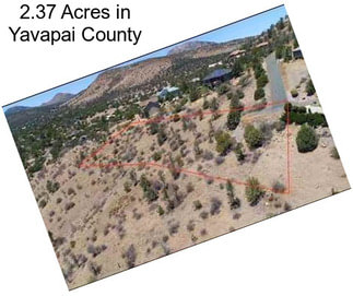 2.37 Acres in Yavapai County