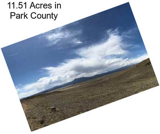 11.51 Acres in Park County