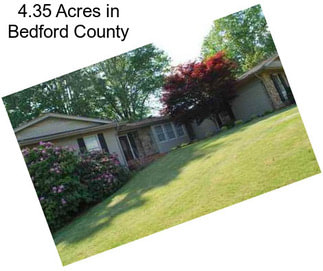 4.35 Acres in Bedford County