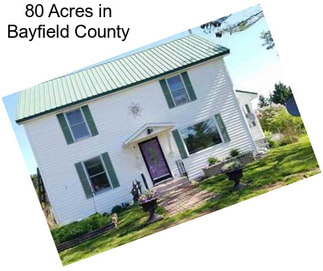 80 Acres in Bayfield County