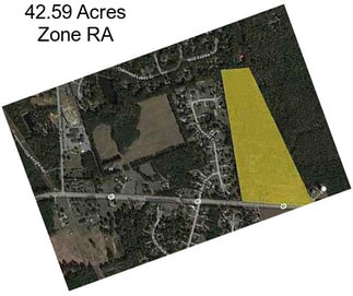 42.59 Acres Zone RA