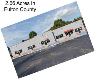 2.66 Acres in Fulton County