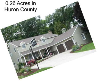 0.26 Acres in Huron County