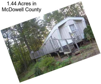 1.44 Acres in McDowell County