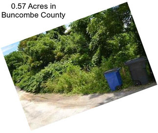 0.57 Acres in Buncombe County