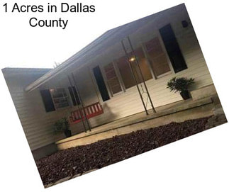 1 Acres in Dallas County