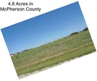 4.8 Acres in McPherson County