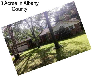 3 Acres in Albany County