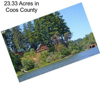 23.33 Acres in Coos County
