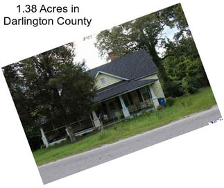 1.38 Acres in Darlington County