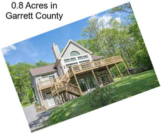 0.8 Acres in Garrett County