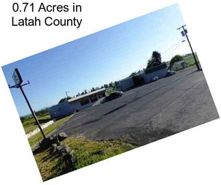 0.71 Acres in Latah County