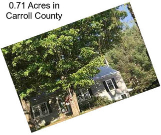 0.71 Acres in Carroll County